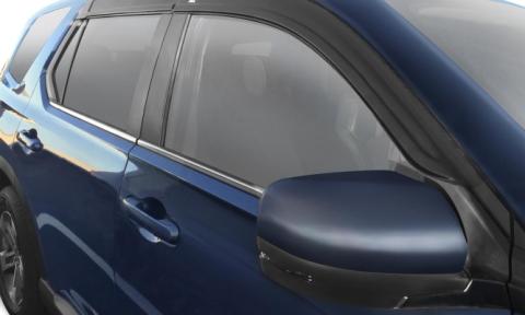 Ventvisor Deflector for 2023-2025 Honda Pilot Smoke Low Profile Outside Mount 4 Piece AVS