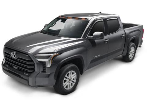 AeroCab Pro Marker Light Color Match w/ Continuous LED for 2019-2021 Toyota Tundra Midnight Black Metallic AVS