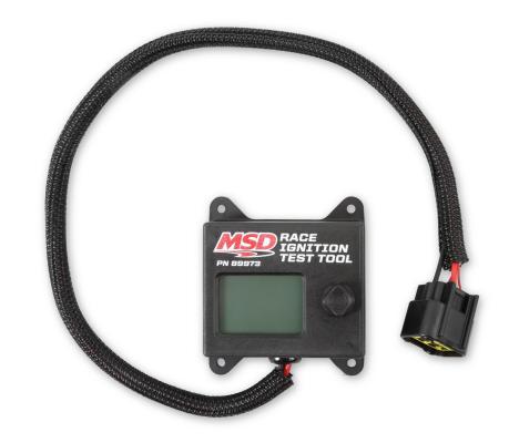 Race Ignition Test Tool Level The Playing Field, Cut And Dry Black And White MSD Ignition