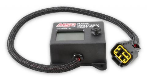 Race Ignition Test Tool Level The Playing Field, Cut And Dry Black And White MSD Ignition