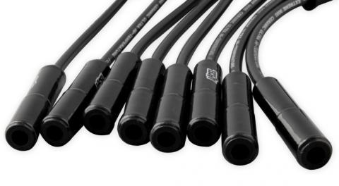 Spark Plug Wire Set Extreme 9000 Black Ceramic Boot GM 4.8/5.3/6.0/6.2L This Custom-Fit Black Extreme Heat Ceramic Boot Wire Sets Fit GM 4.8/5.3/6.0/6.2L Ls. 1997-2015 ACCEL
