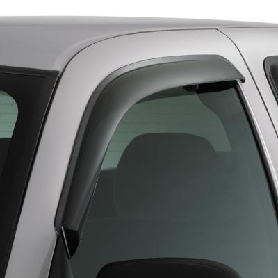 Ventvisor Deflector for 1990-1991 Honda Civic/Civic Cx/Civic Si Hatchback Smoke Outside Mount 2 Piece AVS