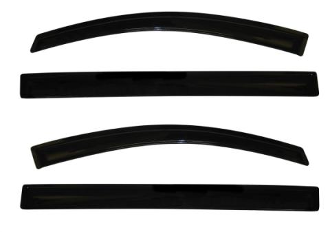 Ventvisor Deflector for 2011-2020 Toyota Sienna Smoke Outside Mount 4 Piece AVS