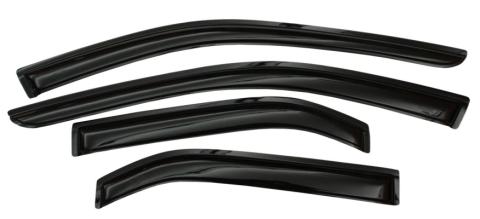 Ventvisor Deflector for 2016-2022 Honda Pilot and More Smoke Outside Mount 4 Piece AVS