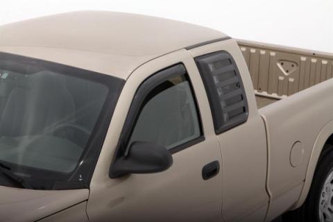 Ventvisor Deflector for 2001-2006 Mazda Tribute Smoke Outside Mount 4 Piece AVS
