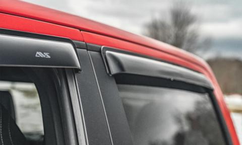 Ventvisor Deflector for 2022-2026 Toyota Tundra CrewMax Cab Pickup Smoke Outside Mount 4 Piece AVS