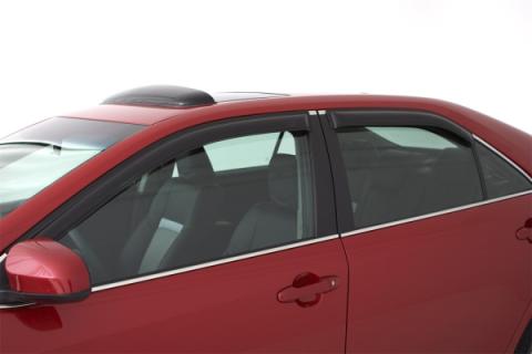 Ventvisor Deflector for 2008-2011 Ford Focus and More Sedan Smoke Outside Mount 4 Piece AVS
