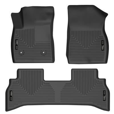 Weatherbeater Front &amp; 2nd Seat Floor Liners For 2021-2025 Trailblazer Husky Liners