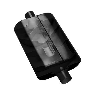 60 Series Delta Flow Chambered Muffler 60 Delta Flow 2.25 Center In 2.25 Center Out Moderate Sound Flowmaster