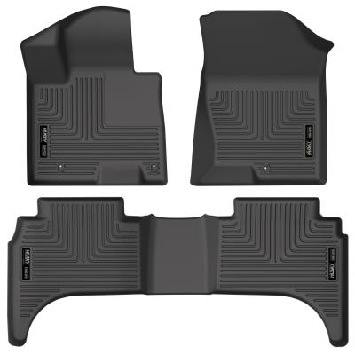 Weatherbeater Front &amp; 2nd Seat Floor Liners For 2022-2025 Santa Cruz Husky Liners