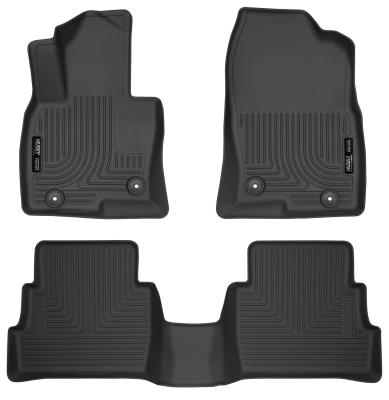 Weatherbeater Front &amp; 2nd Seat Floor Liners For 2017-2025 CX-5 Husky Liners