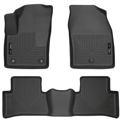 Weatherbeater Front &amp; 2nd Seat Floor Liners For 2018-2022 C-HR Husky Liners