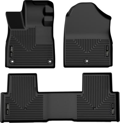 Weatherbeater Front &amp; 2nd Seat Floor Liners For 2023-2026 Pilot Husky Liners
