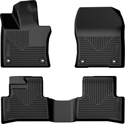 Weatherbeater Front &amp; 2nd Seat Floor Liners For 2019-2025 UX200/UX250h/UX300h Husky Liners