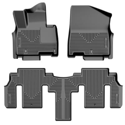 Weatherbeater Front &amp; 2nd Seat Floor Liners For 2022-2025 Carnival Husky Liners