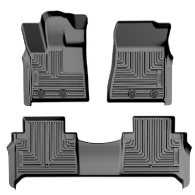 Weatherbeater Front &amp; 2nd Seat Floor Liners For 2025 QX80/Armada Husky Liners