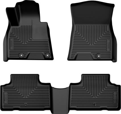 Weatherbeater Front &amp; 2nd Seat Floor Liners For 2025 GV80 Husky Liners