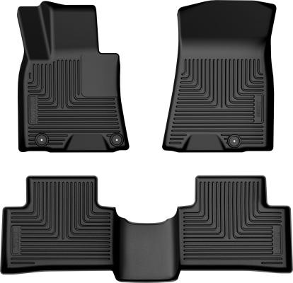 Weatherbeater Front &amp; 2nd Seat Floor Liners For 2022-2025 GV70 Husky Liners