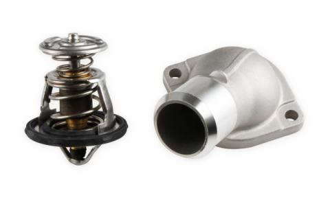 Replacement Thermostat and Housing Mid-Mount Accessory Drive System Holley