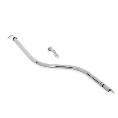 Automatic Transmission Dipstick &amp; Tube Chrome Fits GM TH350 Mr Gasket