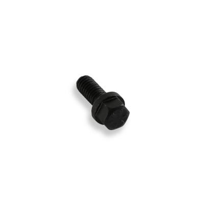 Header Bolts 5/16-18 x 3/4 Inch Hex Head Black Oxide Fits Small Block Chrysler 318/340/360 &amp; Hooker Headers with adapter Plates Mr Gasket