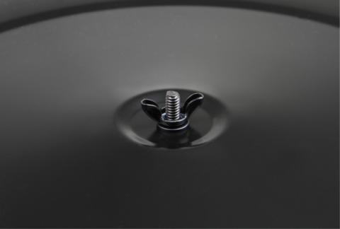 Competition Air Cleaner Flat Black For Most Carburetors with a 5-1/8 Inch Carburetor Neck Mr Gasket