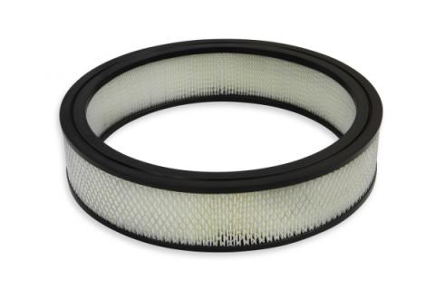 Competition Air Cleaner Chrome Fits 2, 3, and 4 Barrel Carburetors with 5-1/8 Inch Neck Mr Gasket