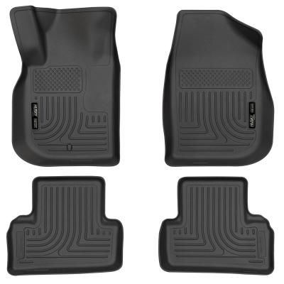 Weatherbeater Front &amp; 2nd Seat Floor Liners For 2005-2010 Cobalt/G5 Husky Liners