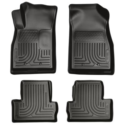 Weatherbeater Front &amp; 2nd Seat Floor Liners For 2011-2015 Volt Husky Liners