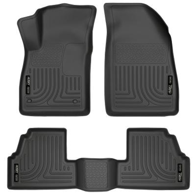 Weatherbeater Front &amp; 2nd Seat Floor Liners For 2013-2022 Encore/Trax Husky Liners