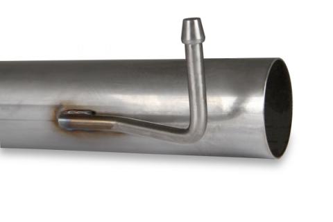 Crossmember Back Exhaust System 1967-1974 Mopar A-Body Cars With V8 Engine. (See Applications Below) Aggressive To Moderate Sound 2.5 Inch Fits Vehicles With 111 Inch Wheelbase Hooker BlackHeart