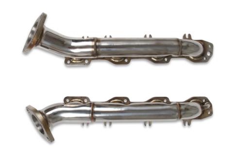 Gen III Hemi Swap Headers Stainless Gen III Hemi Swap Headers 1-3, 4 Inch Shorty 304 Stainless Steel Hooker BlackHeart