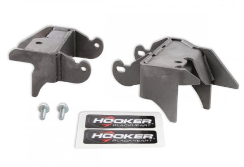 Engine Mount Brackets 1997-2006 Jeep Wrangler Tj, Lj With LS Or Lt Engine Swap Hooker BlackHeart
