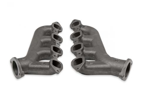 Lt Swap Exhaust Manifolds Natural Cast Finish Multi-Fit GM Lt Exhaust Manifolds 2.50-Inch Outlet Hooker BlackHeart