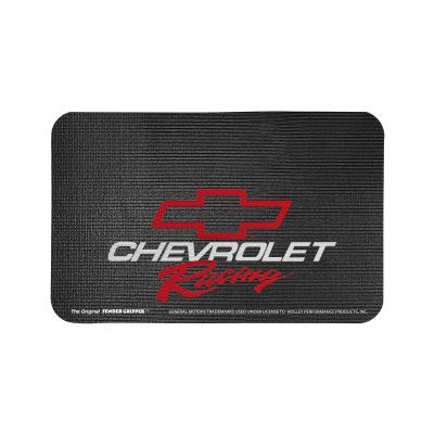 Chevrolet Racing Extra Long Mat Universal Fit 45 inch x 22 inch Fender Gripper