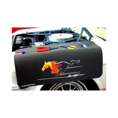 Flaming Pony Mat Universal Fit 34 inch x 22 inch Fender Gripper