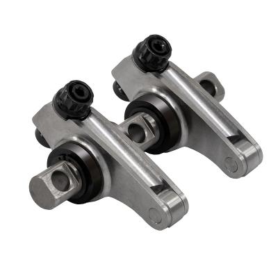 Shaft Rocker Arm Set LS3/L92 Steel Bodies 1.75 Ratio Bronze Bushings Scorpion Racing Black Oxide Finish Scorpion Racing