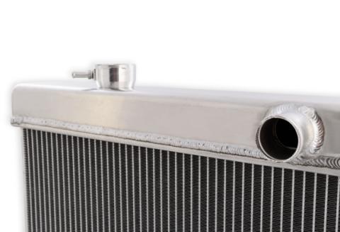 1964-1966 Ford Mustang Radiator 2-Row Aluminum V8 Automatic Transmission Scott Drake