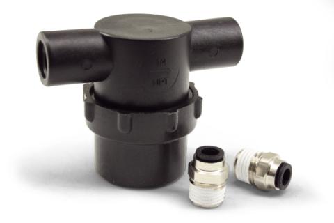 Water/Methanol Injection Inline Filter 1/4 Inch Inlet/Outlet Tubing AEM Electronics
