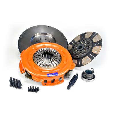 Extreme Performance Clutch Pressure Plate and Flywheel Set 93.3 lbs 152 Tooth Gear 0 in/oz Internally Balanced 8 Bolt Crank 900 ft/lbs Capacity 12.25 Inch Diameter 10-Spline Fits Dodge Ram 2500 and Ram 3500 5.9L Centerforce DFX