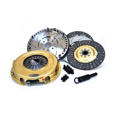 Multi-Disc Clutch and Flywheel Kit 46.10 lbs 130 Tooth Gear 8 Bolt Crank 925 ft/lbs Capacity 10.4 Inch Diameter 18-Spline Fits Dodge/Plymouth Cars 7.0L/7.2L Centerforce SST 10.4