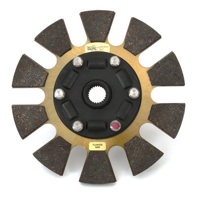 Multi-Disc Clutch and Flywheel Kit 48.20 lbs 168 Tooth Gear 0 in/oz Internally Balanced 6 Bolt Crank 1300 ft/lbs Capacity 10.4 Inch Diameter 26-Spline Fits Chevrolet/GMC Cars and Trucks 8 Cyl Centerforce DYAD DS 10.4