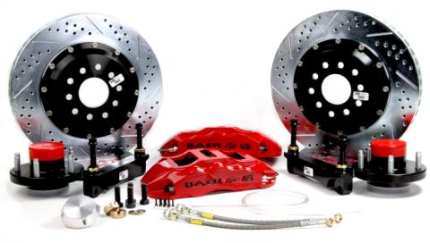 Brake System 14 Inch Front Extreme+ Black 97-03 F150 RWD BAER Brakes