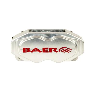 Brake System 11 Inch Rear SS4+ Deep Stage 4-Caliper Clear Ford 8.8 Inch BAER Brakes