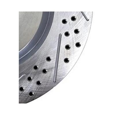 Rear Rotor Replacement 12 Inch Slot Drill W/Zinc Drivers Side BAER Brakes
