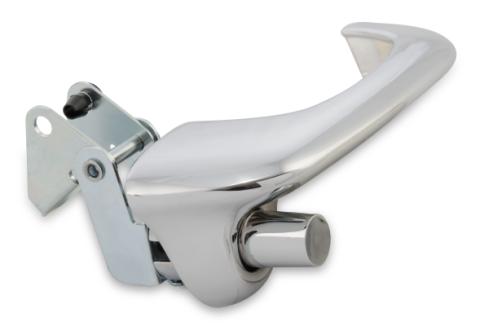 1964-1966 Ford Mustang Door Handles Polished Chrome Scott Drake