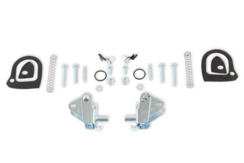 1964-1966 Ford Mustang Exterior Door Handle Kit Chrome Show Quality Scott Drake