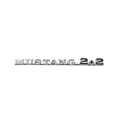 Fender Emblem, Pin on, 1965-1966 Ford Mustang 2+2 Scott Drake