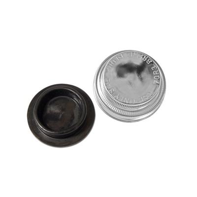 64-66 Ford Mustang Master Cylinder Cap (Drum Brakes, Chrome) Scott Drake