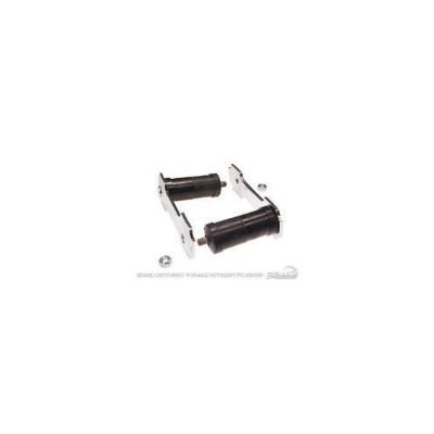 1964-1973 Ford Mustang Leaf Spring Shackle Kit Stainless Steel Scott Drake